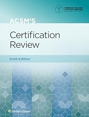 Acsm certification review for sale  Delivered anywhere in USA 