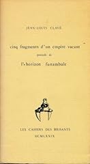 Fragments empire vacant d'occasion  Livré partout en France