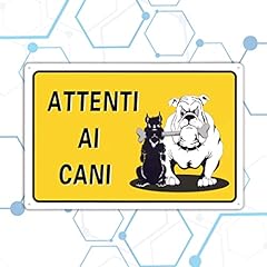 Nitek cartello attenti usato  Spedito ovunque in Italia 
