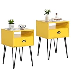 Vecelo set nightstand for sale  Delivered anywhere in USA 