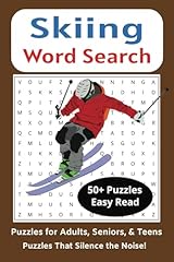 Skiing word search for sale  Delivered anywhere in UK