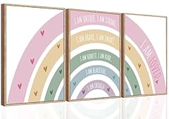 3pcs rainbow canvas for sale  Delivered anywhere in USA 