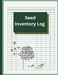 Seed inventory log for sale  Delivered anywhere in UK