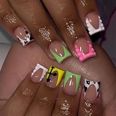 Colorful french tip for sale  Delivered anywhere in USA 