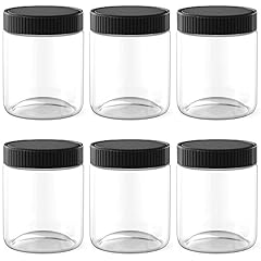 Clear plastic jars for sale  Delivered anywhere in USA 