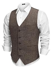 Coofandy men herringbone for sale  Delivered anywhere in USA 