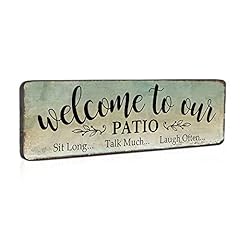 Patio signs welcome for sale  Delivered anywhere in USA 