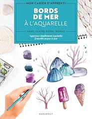 Bords mer aquarelle d'occasion  Livré partout en France