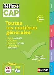 Cap matières générales d'occasion  Livré partout en France