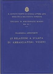 Relazioni stampa ambasciatori usato  Spedito ovunque in Italia 