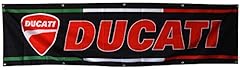 Daoops ducati flag for sale  Delivered anywhere in USA 