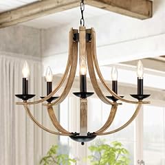 Lampkeduo farmhouse chandelier for sale  Delivered anywhere in USA 