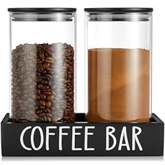 Glass coffee canister for sale  Delivered anywhere in USA 