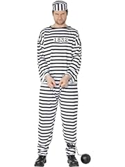 Smiffys costume carcerato usato  Spedito ovunque in Italia 