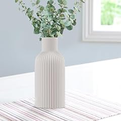 Vase white ceramic for sale  Delivered anywhere in USA 