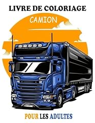 Livre coloriage camions d'occasion  Livré partout en France