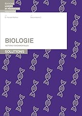 Biologie notions fondamentales d'occasion  Livré partout en France