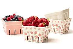 Farmhouse ceramic berry for sale  Delivered anywhere in USA 