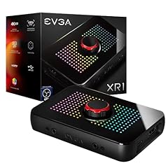EVGA XR1 Capture Device, Certified for OBS, USB 3.0, 4K Pass Through, ARGB, Audio Mixer usato  Spedito ovunque in Italia 