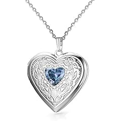 Birthstones locket necklace for sale  Delivered anywhere in UK