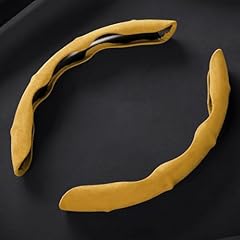 Suede car steering for sale  Delivered anywhere in UK