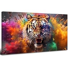 Tiger wall art for sale  Delivered anywhere in UK