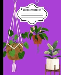 Purple composition notebook for sale  Delivered anywhere in UK