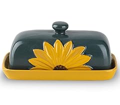 Sunflower butter dish for sale  Delivered anywhere in UK