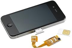 Callstel Apple - Adattatore Dual SIM per iPhone 4/4s usato  Spedito ovunque in Italia 