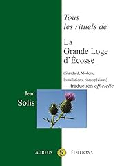 Rituels grande loge d'occasion  Livré partout en France