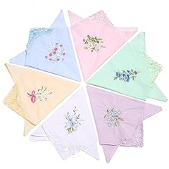 Pcs ladies handkerchiefs for sale  Delivered anywhere in UK