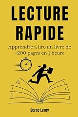 Lecture rapide apprendre usato  Spedito ovunque in Italia 