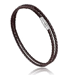 Qttvbtna leather braided for sale  Delivered anywhere in UK