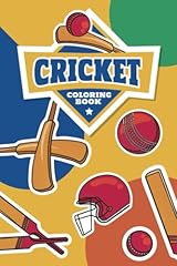 Cricket coloring book for sale  Delivered anywhere in UK