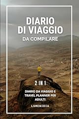 Diario viaggio compilare usato  Spedito ovunque in Italia 