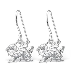 Welsh dragon earrings for sale  Delivered anywhere in UK