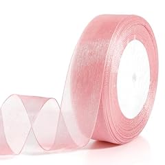 Ruban organza rose d'occasion  Livré partout en France