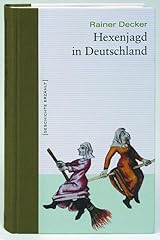 Hexenjagd deutschland geschich gebraucht kaufen  Wird an jeden Ort in Deutschland