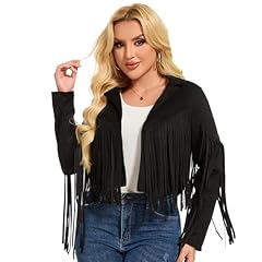 70s women fringe for sale  Delivered anywhere in USA 