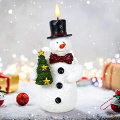 Dromance snowman flameless for sale  Delivered anywhere in USA 