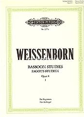 Weissenborn bassoon studies gebraucht kaufen  Wird an jeden Ort in Deutschland