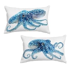 Outdoor cushions blue for sale  Delivered anywhere in UK