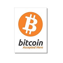 Adesivo universale bitcoin usato  Spedito ovunque in Italia 