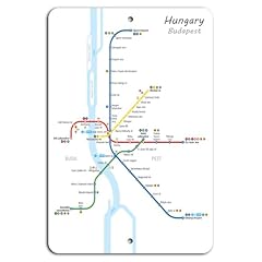 Plan métro budapest d'occasion  Livré partout en France