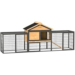 Pawhut rabbit hutch for sale  Delivered anywhere in USA 