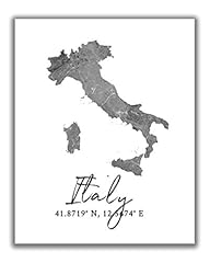 Italy map wall for sale  Delivered anywhere in USA 