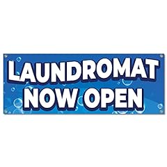 Laundromat banner outdoor for sale  Delivered anywhere in USA 