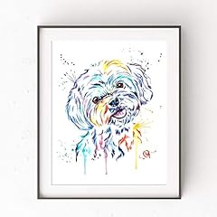 Havanese Wall Art by Whitehouse Art | Shih Tzu Gifts, for sale  Delivered anywhere in Canada