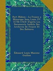 Mahon minorque louis d'occasion  Livré partout en France