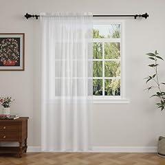 Gfcc voile curtains for sale  Delivered anywhere in UK